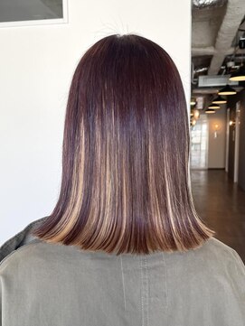 キティン 吉祥寺(kitin) 《kitin吉祥寺》インナーカラー ぷつっとミディアム