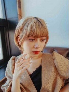 ヘアアンドリラクゼーション シャッセ(Hair&Relaxation SASE) ハイトーンボブ