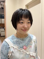 ネロ ヘアサロン 渋谷(NERO HAIR SALON)&nbsp;【加藤木麻彩】ギザバング×ショートボブ