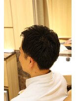 ヘアーモードキクチ 日本橋三越前店 ビジネスショートつんつんツーブロック