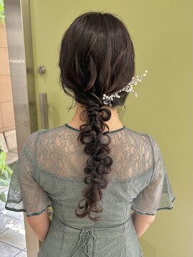 イオエ 西梅田(ioe) ブリーチなしカラー/髪質改善/ミルクティーベージュ/小顔ヘア