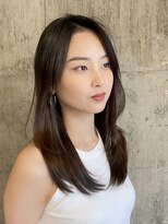 ハーフアンドハーフ(HALF and HALF)&nbsp;赤み消しカラー/ミディアムヘア/ナチュラルヘア