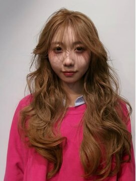 ブロック ジャポン(bloc japon) ミルクティーベージュ ロングレイヤー　フェイスレイヤー