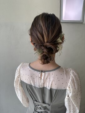 arrange hair × プリザーブドフラワー