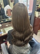 オズ 梅田店(OZ)&nbsp;アッシュブラウン×シールエクステ80枚