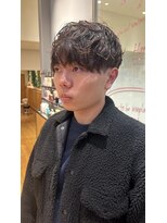 サラ ビューティ サイト 春日(SARA Beauty sight)&nbsp;【松尾が作る】【人気Ｎｏ.1】【メンズ】シャドウパーマ