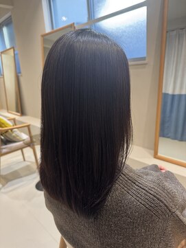 きのま 東白楽 東神奈川 髪質改善カラー　１週目