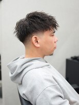 スラッシュ(SLASH)&nbsp;短髪/スキンフェード/ツイストスパイラル/メンズパーマ/姫路