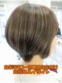 ☆白髪率10～20%の方向け☆ 束感が出ない超極細ハイライト