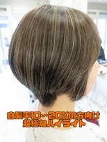 ヘアーデザインムーヴ(Hair design MOVE) ☆白髪率10~20%の方向け☆ 束感が出ない超極細ハイライト