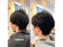 ポッシュ(poche)の雰囲気(お仕事帰りでも、素早いカットスピードでサクッとかっこよく♪)