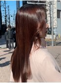 視線を奪う圧倒的艶感。極上ロングの髪質改善ヘア