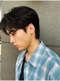 メンズヘア！韓国風フェザーパーマ　カルマヘアコンマヘア