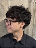 メンズシャドウパーマメンズカット