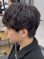 ナム 錦糸町(NAM)&nbsp;MEN’S/リバースセンターパート/ニュアンスパーマ/錦糸町