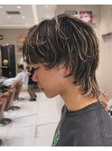 ブリーチハイライト髪質改善ダブルカラーレイヤーカット/新宿