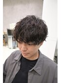 シャドウパーマ/無造作マッシュパーマ