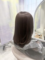 インスヘアー 梅田(INCE HAIR)&nbsp;チョコレートブラウン×顔まわりレイヤー