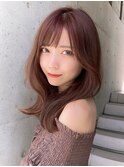 レイヤーカット /ワンホンレイヤー/ダークアッシュブラウン