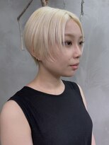 ロリム(RorriM)&nbsp;抜きっぱなしブロンド ハンサムショート ショートカット