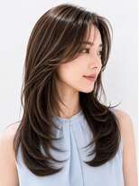 サーカス バイ ビュートリアム 青山(CIRCUS by BEAUTRIUM)&nbsp;大人レイヤー 上品 ふんわり 40代50代 小顔見え顔周りレイヤー
