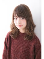 ガーデントウキョウ(GARDEN Tokyo)&nbsp;【GARDEN】レイヤーミディアムゆるウェーブにベージュ【KOMAKI】