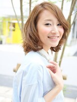 +animo南流山+大人可愛いナチュラルボブf