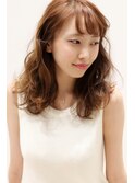 柔らかカールでクラシカルな雰囲気に