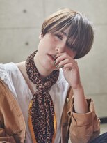 ヘアサロン ドットプラス 町田店(dot. plus)&nbsp;マッシュショート×グレージュ［町田］ショートパーマ