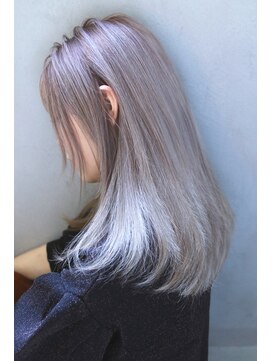 ブラン 梅田(Blanc) 【Blanc/梅田】パールラベンダー__ピグメントグレー