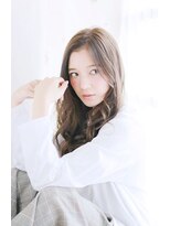 プティルカ(PutiLuca D.C.)&nbsp;透け感ベージュのミックスカール