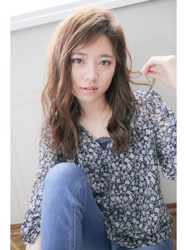 ウォークヘアーリリィ(Walk hair lily) しっとり質感♪濡れ髪ウェーブロング