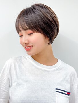 エアー 横浜(AIR) 【長谷川】モテ髪ショートボブココアベージュ