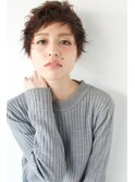 ボーイッシュ束感ベリショヘア/ショートバング/コンティ本厚木