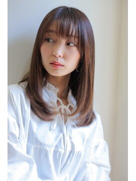 イオエ 岡本(ioe) 髪質改善/チェリーブラウン/モード/ダークアッシュ/イメチェン