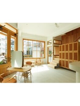 【靱公園徒歩1分】トレンドも癒しも取り入れつつ、気軽に通いやすい一棟借りのお洒落サロン＊"kico"