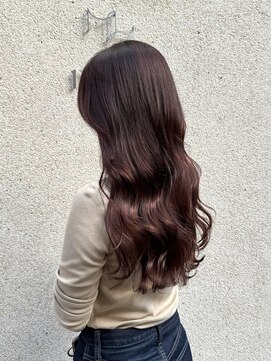 マイル 渋谷(mile) ピンクカラー/髪質改善/こなれハイトーン[渋谷駅]