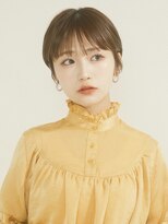 オンク 新宿(onk)&nbsp;黒髪/グレーベージュ/レイヤーロング/前髪パーマ[新宿駅]