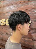 マッシュパーマ