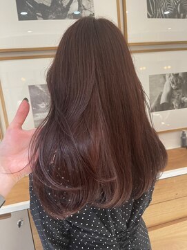 ガリカ 渋谷(Gallica) 【mami】大人艶髪/ラベンダーココアブリーチなしダブルカラー