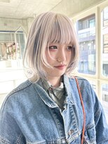 ヲタク(wotaku.)&nbsp;ホワイトシルバーポイントペールブルーカラーハイトーンブルー
