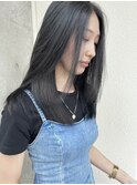 【SATSUKI】ブルーブラック × 髪質改善トリートメント