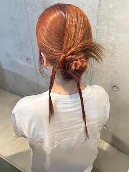 セル(CELL)の写真/*カット+ケアカラー¥8800*ダメ―ジを最小限に理想の髪色へ*ブリーチ/ダブルカラーが高評価の佐世保美容院