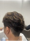 ハイライト 白髪ぼかし
