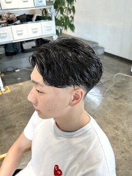 ザ オーダー(THE ORDER) men'sラルフカールスェードメンズパーマメンズヘア