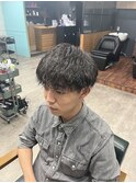 マッシュ/波巻き/パーマ/清澄白河