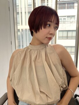 ジュエム(jouerm) くびれレイヤー小顔カット☆前髪イメチェンミディボブルフ