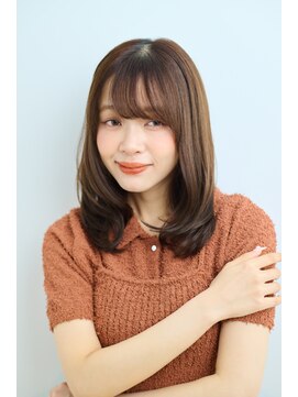 ユニックス Mark Is みなとみらい店(UNIX) 【UNIXみなとみらい】かわいい前髪★ミディアムレイヤー