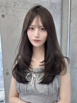 アイヴィ 表参道(IVY) サイドバング レイヤー ザクザクレイヤー シースルーバング