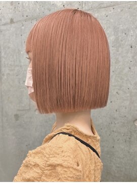 サンドハーツギンザ(sand Hearts ginza) これがぷつっとボブ！オレンジベージュ